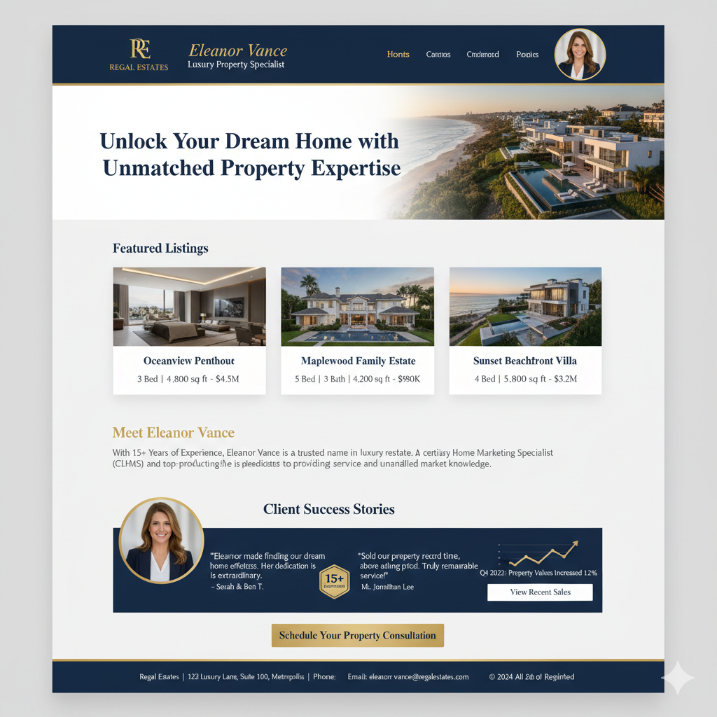 Real Estate Website